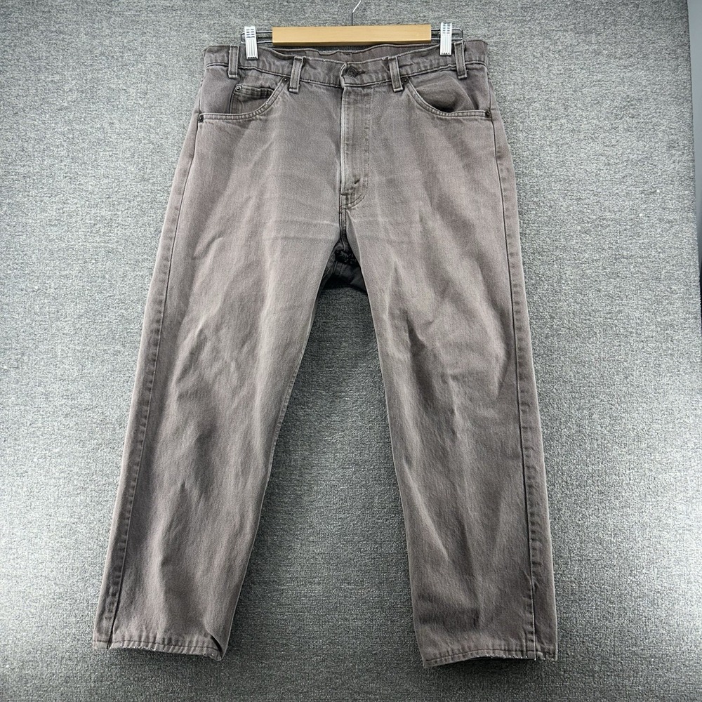 Vintage Levis 40505 Jeans Men 30x30 Purple Year 1985 Made USA